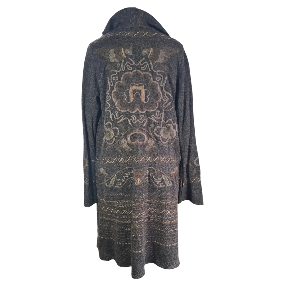 Johnny Was Biya Open Front Coat Womens Size M - Picture 5 of 16